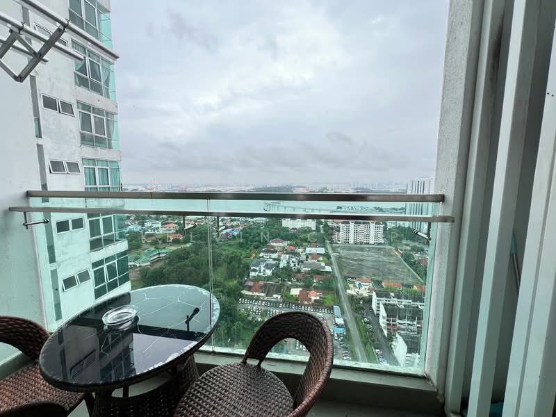 Servis Apartment untuk Disewa di Paragon Suites @ CIQ - Kelvin Chop - Balcony - PropertyGuru.com.my