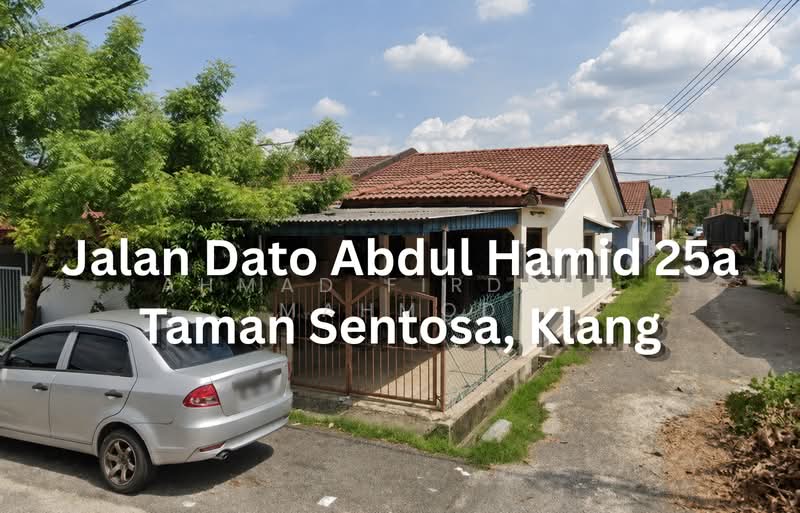 1-storey Terraced House for Sale in Taman Sentosa (Klang) - Ahmad Firdaus Mahmod - Exterior - PropertyGuru.com.my