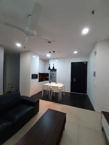Servis Apartment untuk Disewa di Arcoris Residences - Will Lee - Living Room - PropertyGuru.com.my