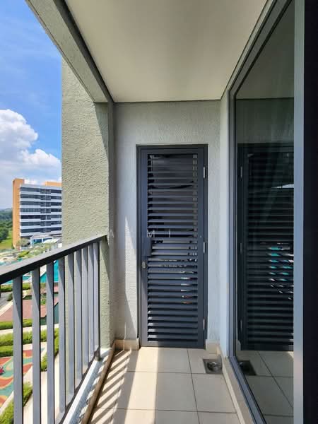 Service Residence for Sale at Radia Residences - Azmi . - Balcony - PropertyGuru.com.my