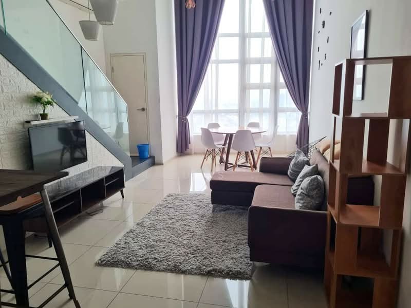 Service Residence for Rent at EkoCheras Service Residences - Louis . - Living Room - PropertyGuru.com.my