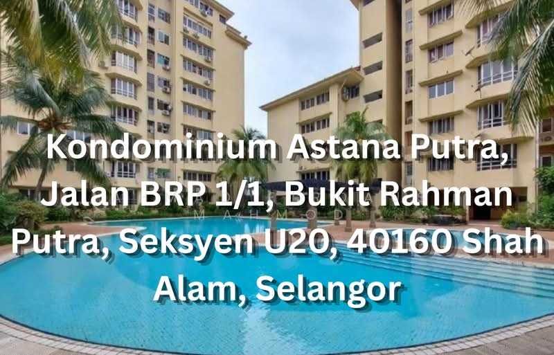 Condominium for Sale at Astana Putra - Ahmad Firdaus Mahmod - Exterior - PropertyGuru.com.my
