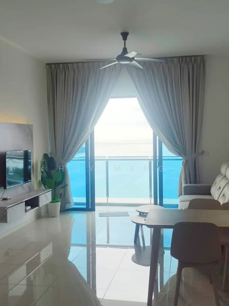 Kondominium untuk Disewa di Queens Residences Q1 @ Queens Waterfront - Hoy Meng - Living Room - PropertyGuru.com.my