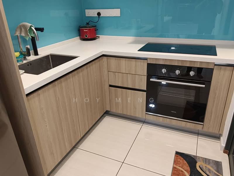 Kondominium untuk Disewa di Queens Residences Q1 @ Queens Waterfront - Hoy Meng - Kitchen - PropertyGuru.com.my