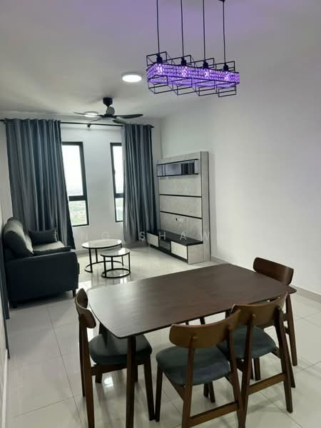 Servis Apartment untuk Disewa di TRIO By Setia - Ng Shawn - Living Room - PropertyGuru.com.my