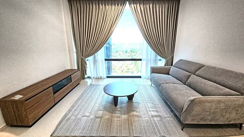Servis Apartment untuk Disewa di Pavilion Damansara Heights, Windsor Suites - JY Tan - Living Room - PropertyGuru.com.my
