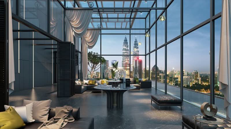 Service Residence for Rent at Aria - JY Tan - Living Room - PropertyGuru.com.my