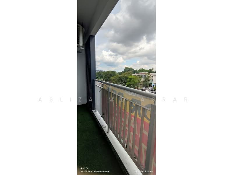 Service Residence for Rent at DK Impian - Asliza Md Asrar - Balcony - PropertyGuru.com.my