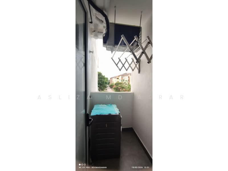Service Residence for Rent at DK Impian - Asliza Md Asrar - Balcony - PropertyGuru.com.my