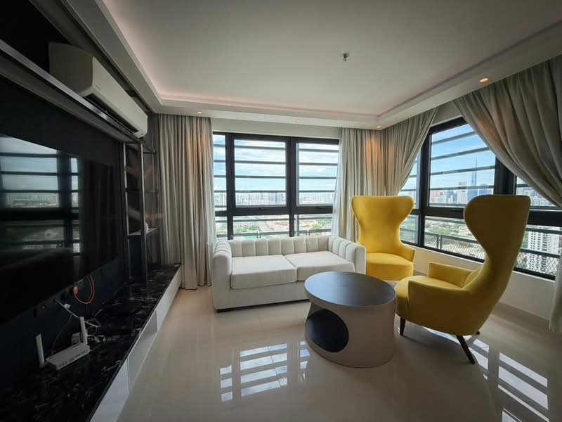 Service Residence for Rent at Novo Ampang - JY Tan - Living Room - PropertyGuru.com.my