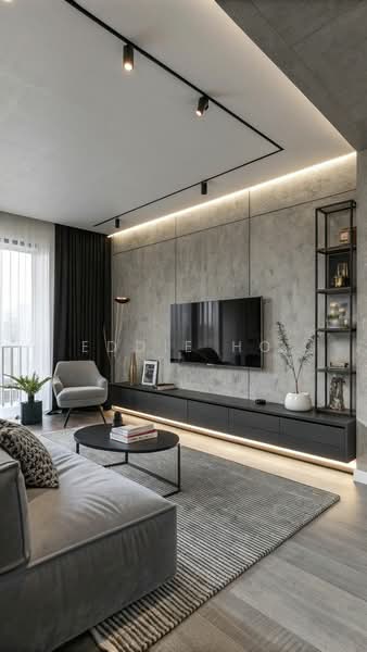 Condominium for Rent at Nestree Residence - Eddie Ho - Living Room - PropertyGuru.com.my