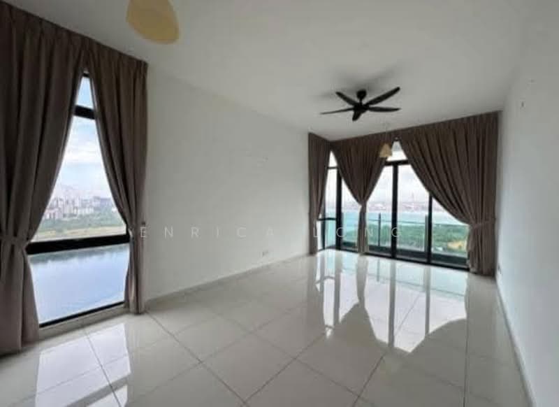 Service Residence for Sale at Wave @ Marina Cove - Enrica Long - Living Room - PropertyGuru.com.my
