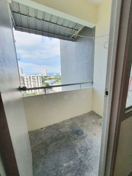 Pangsapuri untuk Disewa di Permai Jaya - V. Goh - Balcony - PropertyGuru.com.my