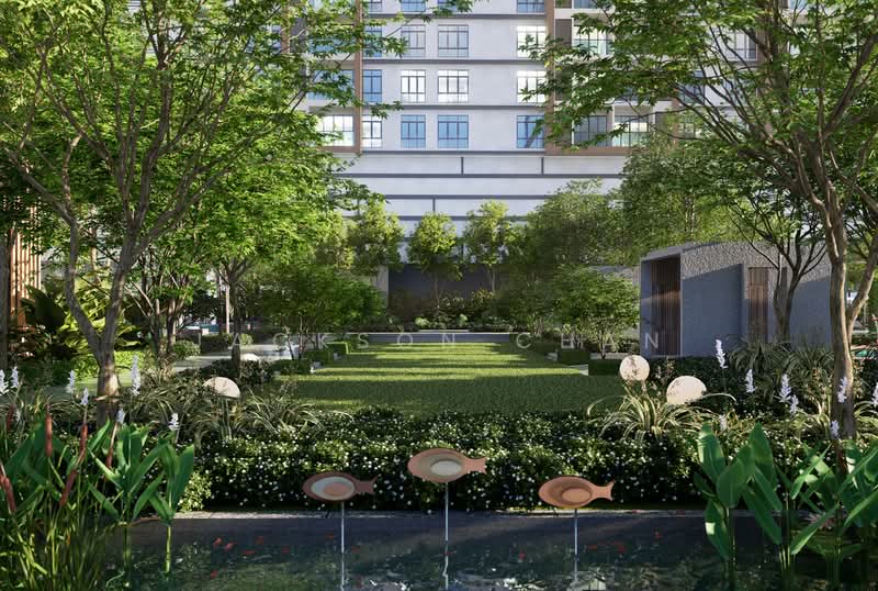 Service Residence for Sale at Khaya Residences - Jackson Chan - Garden - PropertyGuru.com.my