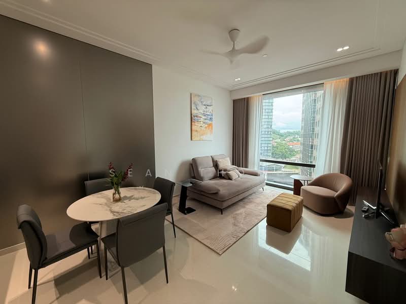 Service Residence for Rent at Pavilion Damansara Heights - Sean Thong - Living Room - PropertyGuru.com.my