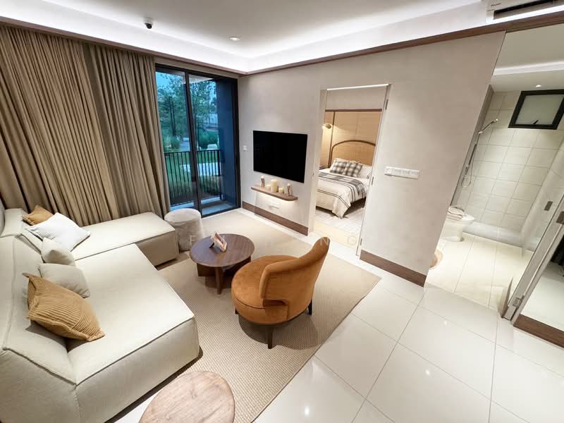 Service Residence for Sale at Bayu @ Mori Park - FM Hong - Living Room - PropertyGuru.com.my