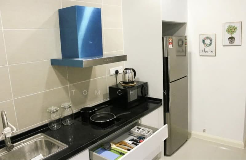 Servis Apartment untuk Disewa di D'Pristine - Tom Chian - Kitchen - PropertyGuru.com.my
