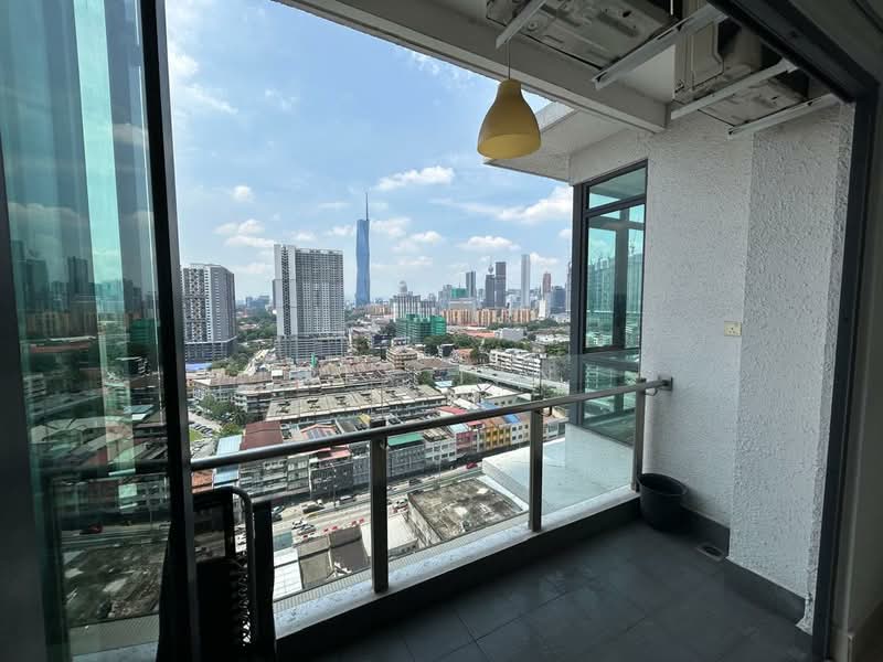 Service Residence for Rent at One Residence - Rex Tan - Balcony - PropertyGuru.com.my