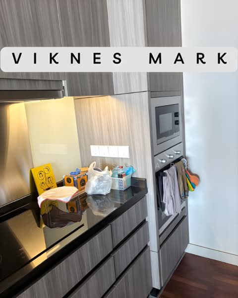 Service Residence for Sale at Straits Residences - Viknes Mark - Kitchen - PropertyGuru.com.my