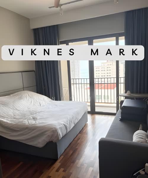 Service Residence for Sale at Straits Residences - Viknes Mark - Bedroom - PropertyGuru.com.my