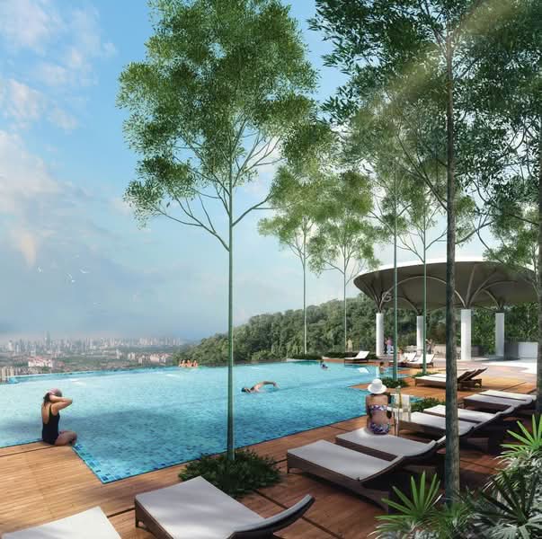 Kondominium untuk Disewa di Denai Sutera - Kayden Fong - Pool - PropertyGuru.com.my