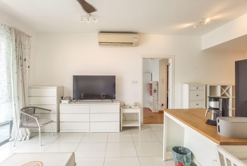 Kondominium untuk Disewa di Teega Residences - Le Ching . - Living Room - PropertyGuru.com.my