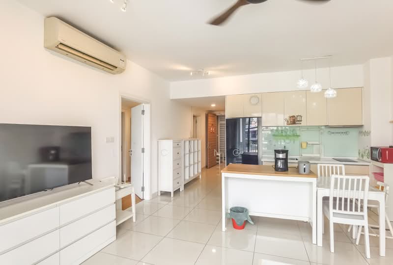 Kondominium untuk Disewa di Teega Residences - Le Ching . - Living Room - PropertyGuru.com.my