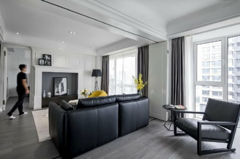 Service Residence for Sale at NewUrban - Travis Tan - Living Room - PropertyGuru.com.my