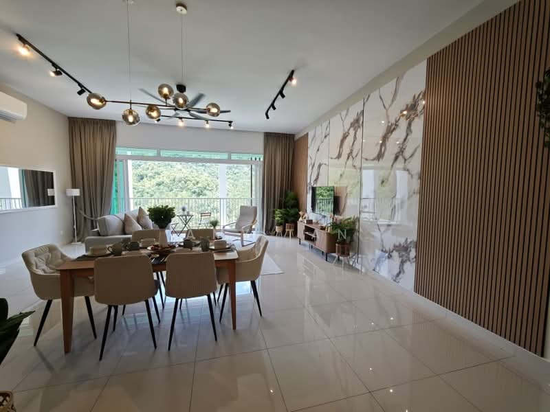 Condominium for Rent at Ferringhi Residence 2 - Amy Tan - Living Room - PropertyGuru.com.my