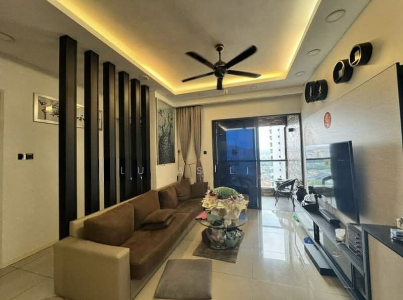 Servis Apartment untuk Dijual di Fortune Perdana - Lucas Lim - Living Room - PropertyGuru.com.my