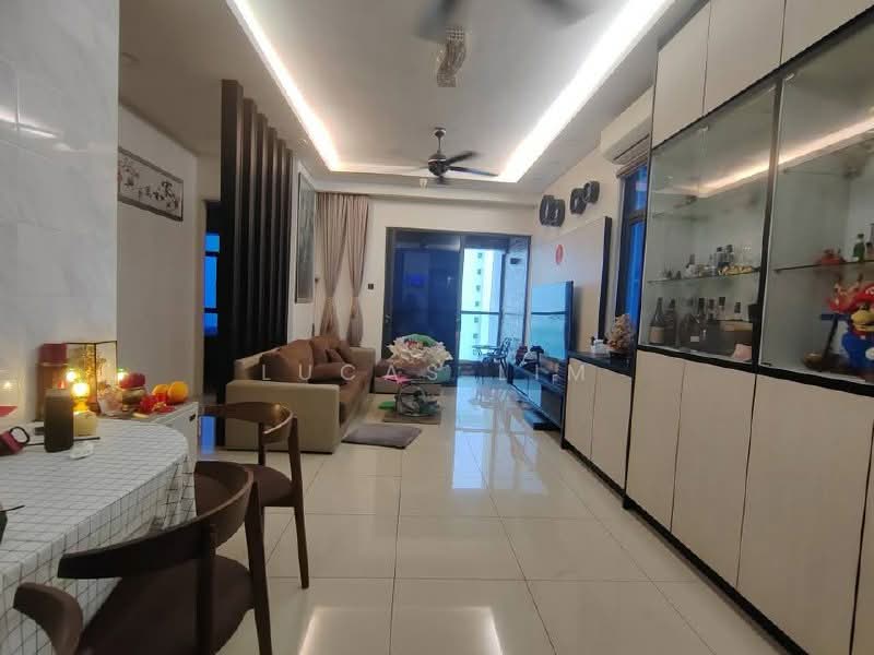 Servis Apartment untuk Dijual di Fortune Perdana - Lucas Lim - Living Room - PropertyGuru.com.my