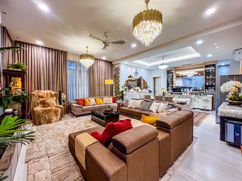Rumah Berkembar untuk Dijual di Eco Majestic (Semenyih) - Norafian SMH - Living Room - PropertyGuru.com.my