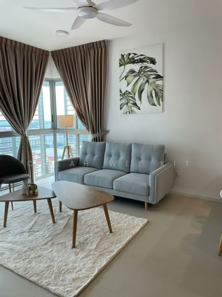 Service Residence for Rent at Cantara Residences - Cheah Wei Kit - Living Room - PropertyGuru.com.my
