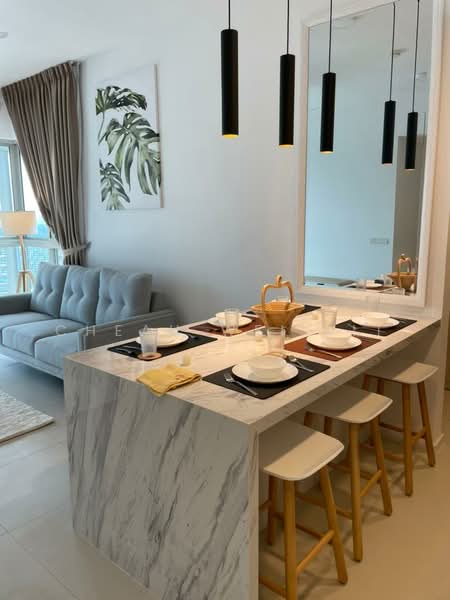 Service Residence for Rent at Cantara Residences - Cheah Wei Kit - Living Room - PropertyGuru.com.my