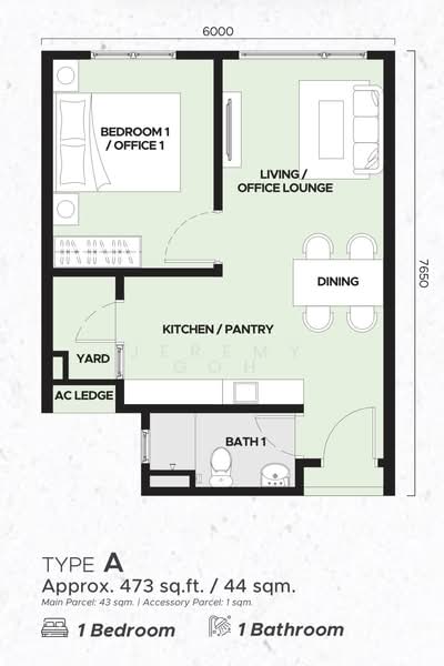 Service Residence for Sale at ARA @ Sunway Majestic - Jeremy Goh - PropertyGuru.com.my