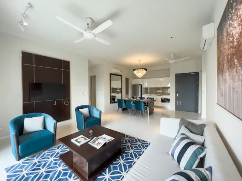 Service Residence for Rent at Oxford Residences @ Pavilion Embassy - Joshua Cheah - Living Room - PropertyGuru.com.my