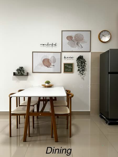Service Residence for Rent at TRELLIS RESIDENCES - Janice Foo - Dining Room - PropertyGuru.com.my