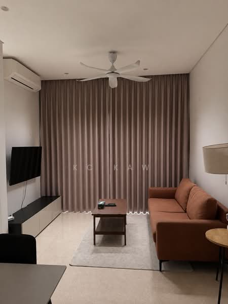 Service Residence for Sale at Lucentia Residences - KC KAW - Living Room - PropertyGuru.com.my
