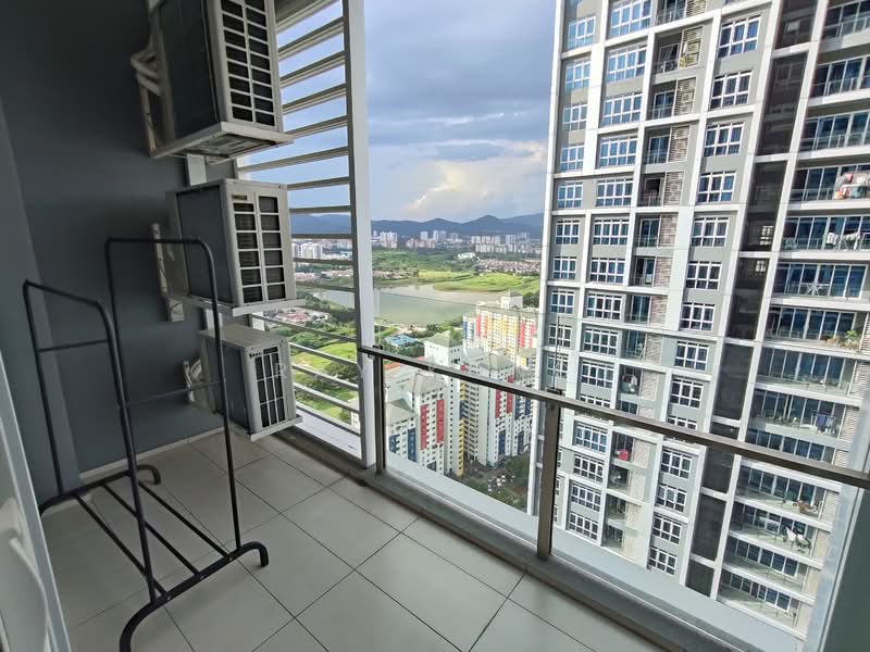 Service Residence for Rent at Eco Sky - Ray Kong - Balcony - PropertyGuru.com.my