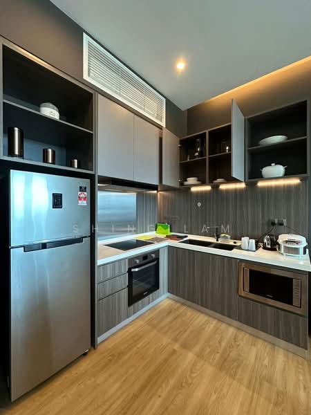 Service Residence for Rent at City of Dreams - Shing Lam - Kitchen - PropertyGuru.com.my