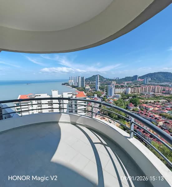 Condominium for Rent at Coastal Tower - Vick Teoh - Balcony - PropertyGuru.com.my