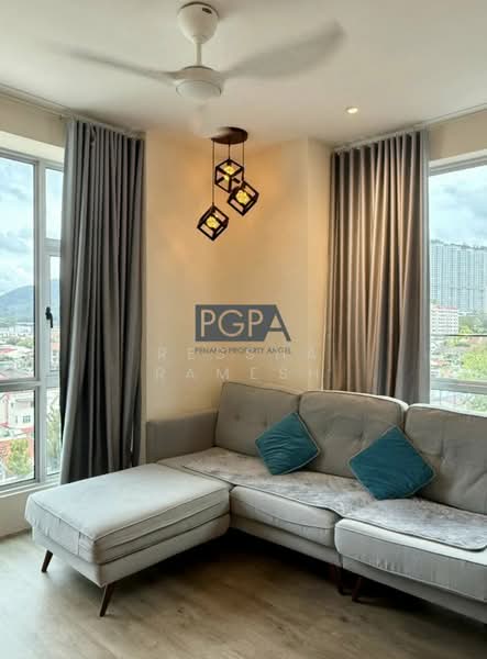 Condominium for Rent at City Residence - Ressha Ramesh - Living Room - PropertyGuru.com.my