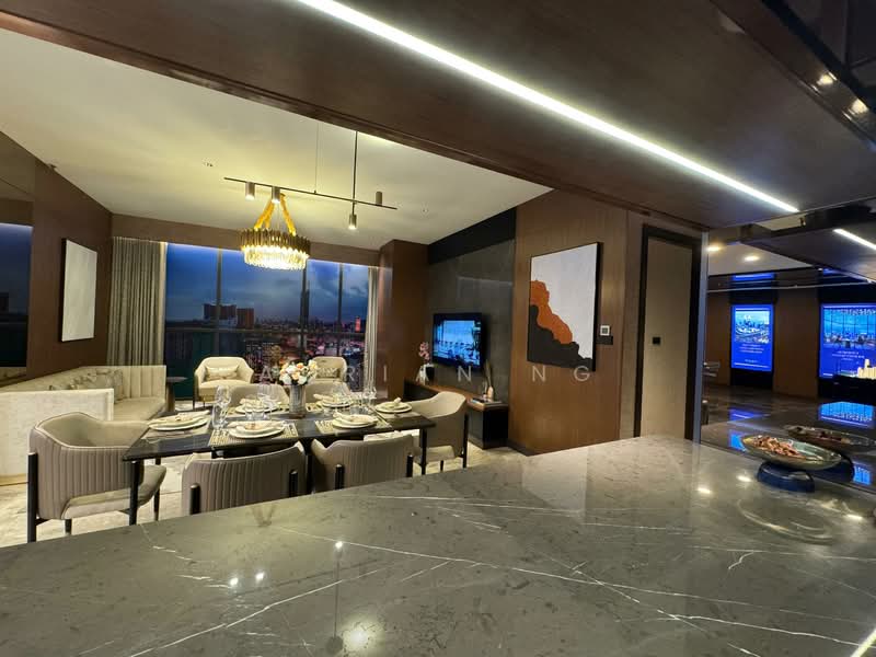 Servis Apartment untuk Disewa di Orion Residence Bukit Bintang - Adrian Ng - Living Room - PropertyGuru.com.my