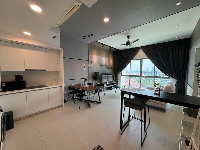 Servis Apartment untuk Disewa di Cantara Residences - Shaun Chew - Living Room - PropertyGuru.com.my