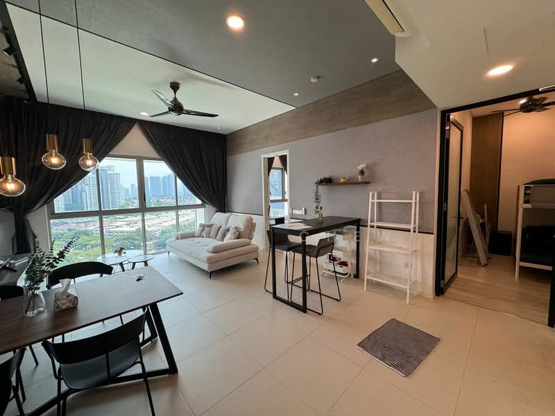 Servis Apartment untuk Disewa di Cantara Residences - Shaun Chew - Living Room - PropertyGuru.com.my