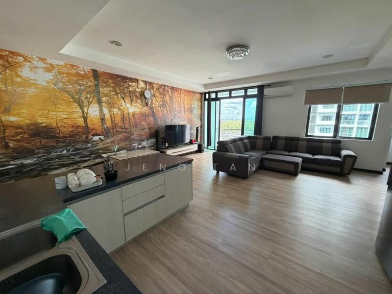 Kondominium untuk Disewa di Rivervale - Jeno Tan - Living Room - PropertyGuru.com.my