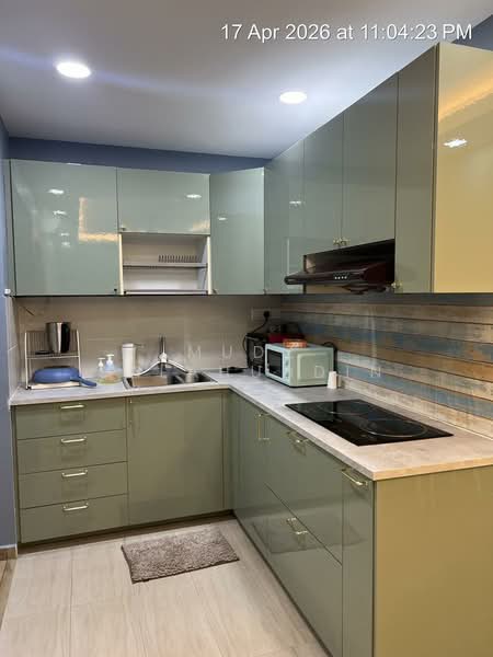 Pangsapuri untuk Dijual di Simfoni @ Eco Majestic - Mudz Salahuddin - Kitchen - PropertyGuru.com.my