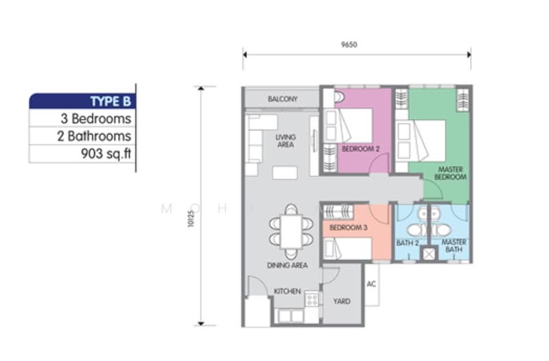 Apartment for Sale at Residensi Tebrau (PR1MA Tebrau) - Mohd Faez - PropertyGuru.com.my