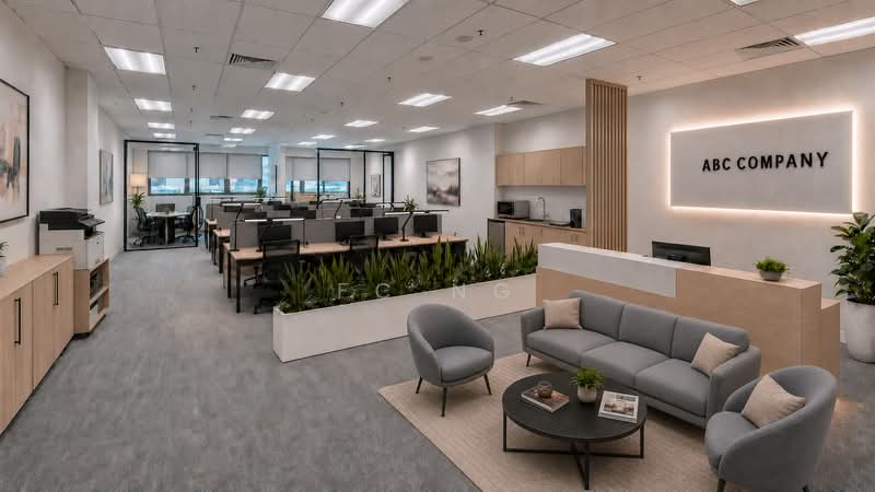 Office for Rent in Seksyen 13 (Petaling Jaya) - FC Ng - Interior Visual Illustration - PropertyGuru.com.my
