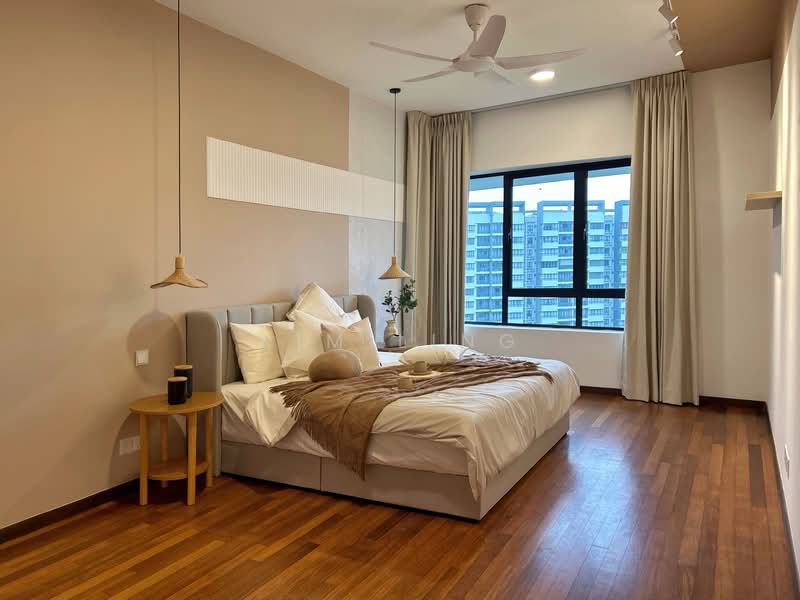 Service Residence for Rent at Renai Jelutong - Kim Ling - Master Bedroom - PropertyGuru.com.my